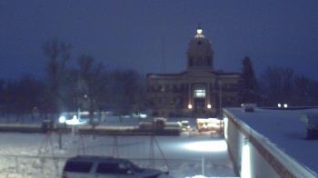 Weather camera view of Ellendale HS.