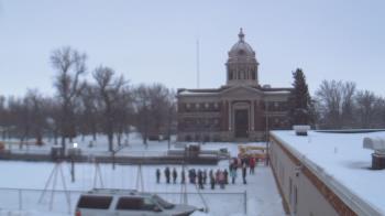 Weather camera view of Ellendale HS.