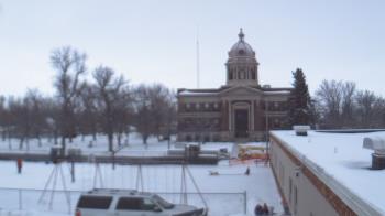 Weather camera view of Ellendale HS.