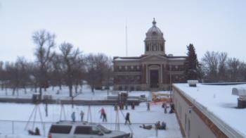 Weather camera view of Ellendale HS.
