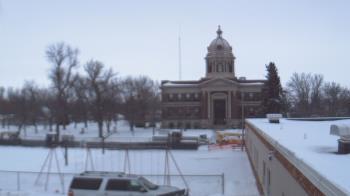 Weather camera view of Ellendale HS.