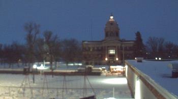 Weather camera view of Ellendale HS.