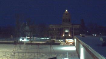 Weather camera view of Ellendale HS.