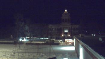 Weather camera view of Ellendale HS.