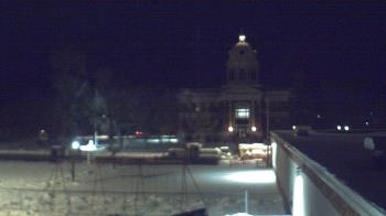 Weather camera view of Ellendale HS.