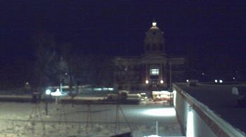 Weather camera view of Ellendale HS.