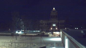 Weather camera view of Ellendale HS.