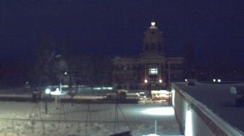 Weather camera view of Ellendale HS.