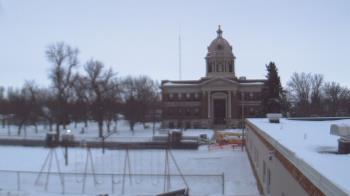 Weather camera view of Ellendale HS.