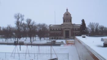 Weather camera view of Ellendale HS.