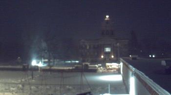 Weather camera view of Ellendale HS.