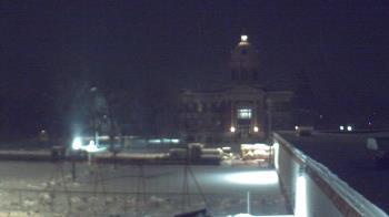 Weather camera view of Ellendale HS.