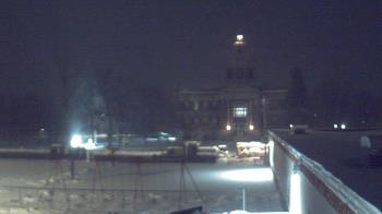 Weather camera view of Ellendale HS.