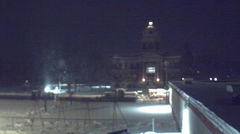 Weather camera view of Ellendale HS.