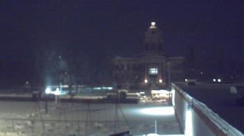 Weather camera view of Ellendale HS.