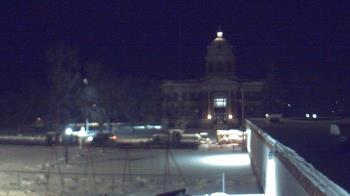 Weather camera view of Ellendale HS.