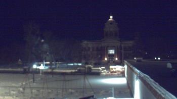 Weather camera view of Ellendale HS.