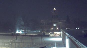 Weather camera view of Ellendale HS.