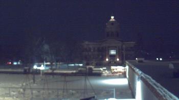 Weather camera view of Ellendale HS.