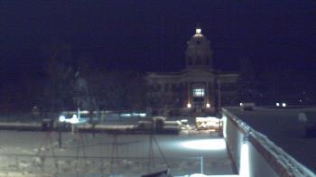 Weather camera view of Ellendale HS.