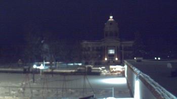 Weather camera view of Ellendale HS.