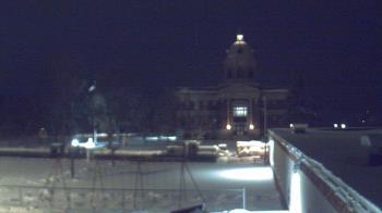 Weather camera view of Ellendale HS.