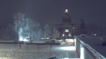 Weather camera view of Ellendale HS.