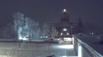 Weather camera view of Ellendale HS.