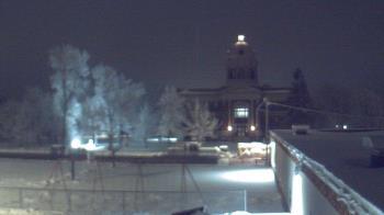 Weather camera view of Ellendale HS.
