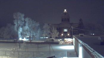 Weather camera view of Ellendale HS.