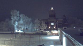 Weather camera view of Ellendale HS.