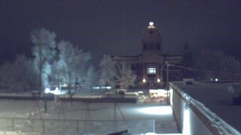 Weather camera view of Ellendale HS.