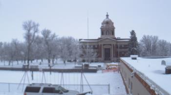 Weather camera view of Ellendale HS.