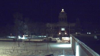 Weather camera view of Ellendale HS.