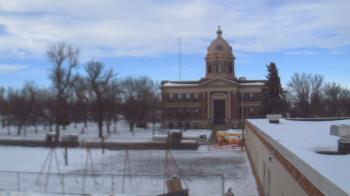 Weather camera view of Ellendale HS.