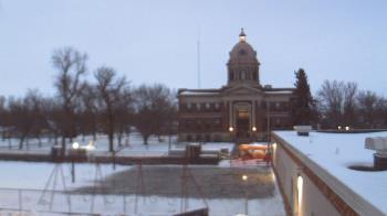Weather camera view of Ellendale HS.