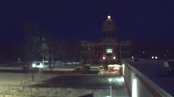 Weather camera view of Ellendale HS.