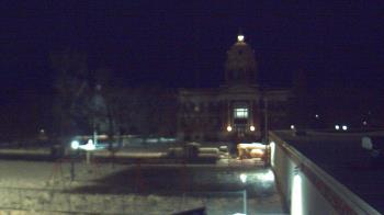 Weather camera view of Ellendale HS.