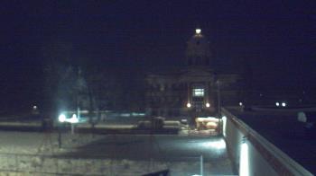 Weather camera view of Ellendale HS.