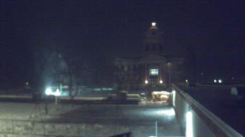 Weather camera view of Ellendale HS.