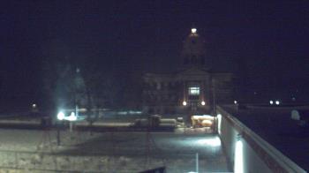 Weather camera view of Ellendale HS.