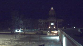 Weather camera view of Ellendale HS.