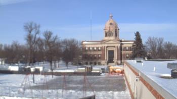 Weather camera view of Ellendale HS.