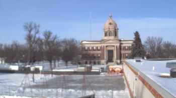 Weather camera view of Ellendale HS.
