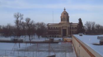 Weather camera view of Ellendale HS.