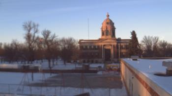 Weather camera view of Ellendale HS.