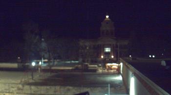 Weather camera view of Ellendale HS.