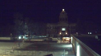 Weather camera view of Ellendale HS.