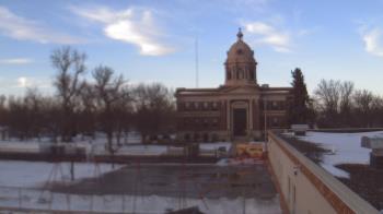 Weather camera view of Ellendale HS.