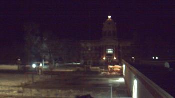 Weather camera view of Ellendale HS.